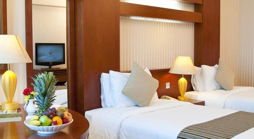 Wiseman Grand Hotel Doha Exterior foto A room at the hotel